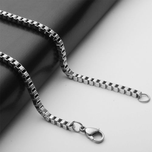(Wholesale)316 Stainless Steel 2.5mm Chain Necklace - SJ25