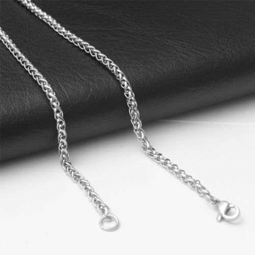 (Wholesale)316 Stainless Steel 3.0mm Chain Necklace - SJ32