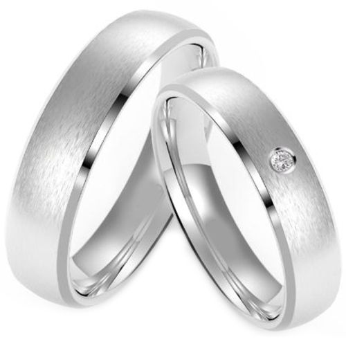 (Wholesale)Tungsten Carbide Beveled Edges Ring - TG4223