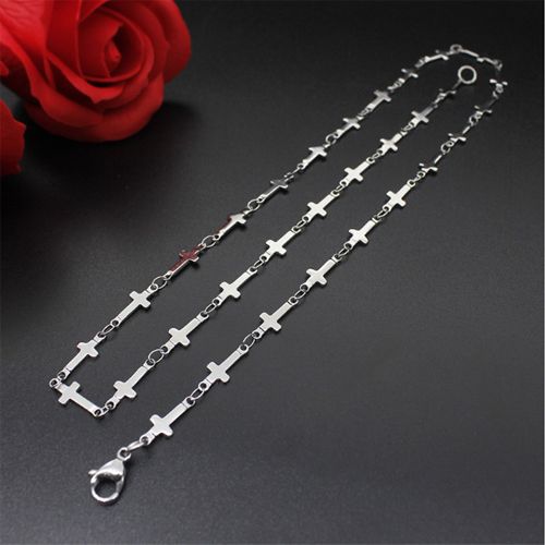 (Wholesale)316 Stainless Steel 5.0mm Chain Necklace - SJ84