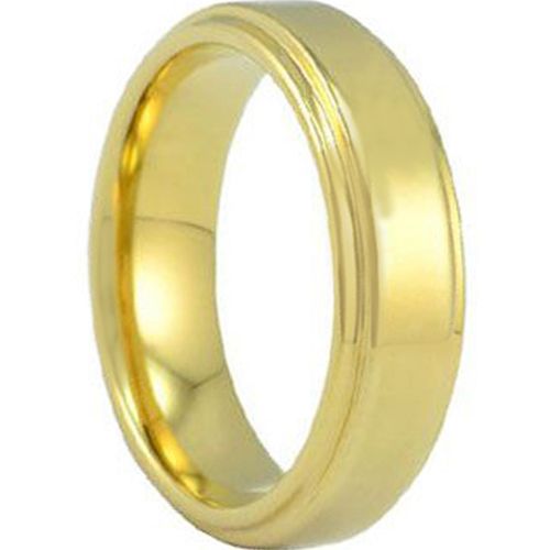 (Wholesale)Tungsten Carbide Step Edges Ring - TG686A