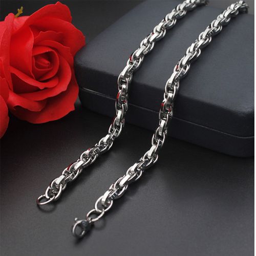(Wholesale)316 Stainless Steel 7.0mm Chain Necklace - SJ97