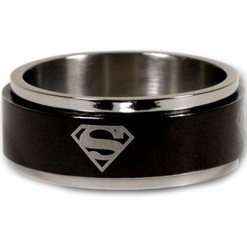 (Wholesale)Tungsten Carbide Superman Step Edges Ring - TG2967