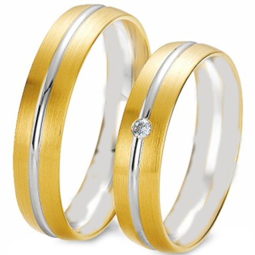 (Wholesale)Tungsten Carbide Center Groove Ring - TG3076