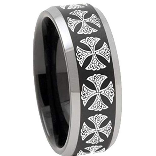 (Wholesale)Tungsten Carbide Cross Ring - TG3250