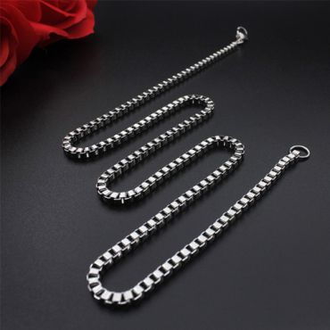 (Wholesale)316 Stainless Steel 2.0mm Chain Necklace - SJ10