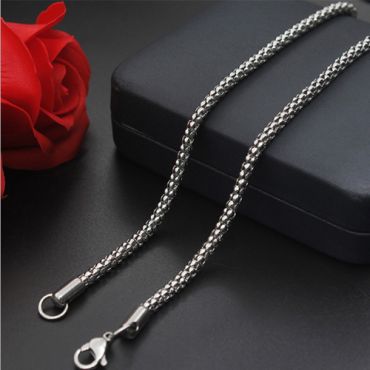(Wholesale)316 Stainless Steel 2.0mm Chain Necklace - SJ12