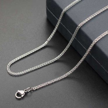 (Wholesale)316 Stainless Steel 2.0mm Chain Necklace - SJ13