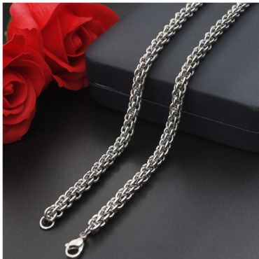 (Wholesale)316 Stainless Steel 6.0mm Chain Necklace - SJ94