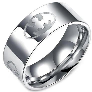 (Wholesale)Tungsten Carbide Batman Ring - TG3219