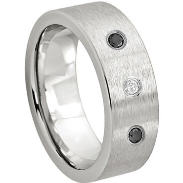 (Wholesale)Tungsten Carbide Three-stone Ring-TG3950