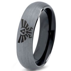 (Wholesale)Tungsten Carbide Legend of Zelda Ring-167