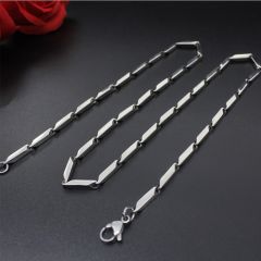 (Wholesale)316 Stainless Steel 2.5mm Chain Necklace - SJ27
