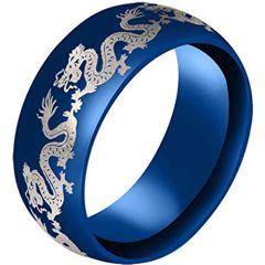 (Wholesale)Tungsten Carbide Dragon Ring-3183