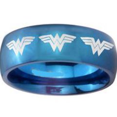 (Wholesale)Tungsten Carbide Wonder Woman Ring-TG3685