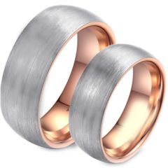 (Wholesale)Tungsten Carbide Dome Ring - TG4495