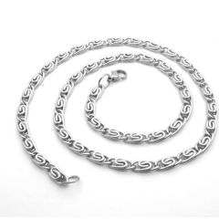 (Wholesale)316 Stainless Steel 3.0mm Chain Necklace - SJ46