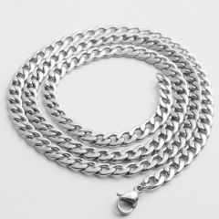 (Wholesale)316 Stainless Steel 3.0mm Chain Necklace - SJ45