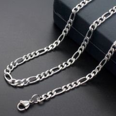 (Wholesale)316 Stainless Steel 3.0mm Chain Necklace - SJ51