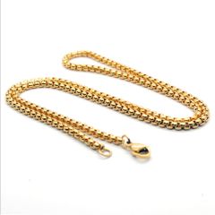 (Wholesale)316 Stainless Steel 3.0mm Chain Necklace - SJ52