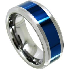 (Wholesale)Tungsten Carbide Center Line Ring - TG4321