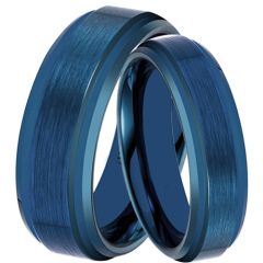 (Wholesale)Tungsten Carbide Step Edges Ring - TG4454
