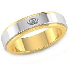 (Wholesale)Tungsten Carbide King Crown Ring-4479