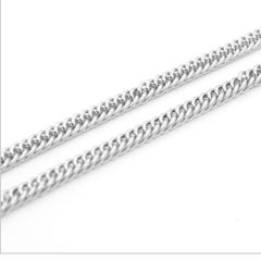(Wholesale)316 Stainless Steel 4.0mm Chain Necklace - SJ71