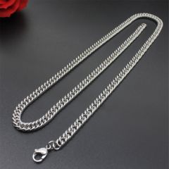 (Wholesale)316 Stainless Steel 4.0mm Chain Necklace - SJ75