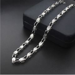 (Wholesale)316 Stainless Steel 5.0mm Chain Necklace - SJ78