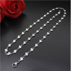 (Wholesale)316 Stainless Steel 5.0mm Chain Necklace - SJ86