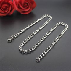 (Wholesale)316 Stainless Steel 6.0mm Chain Necklace - SJ91