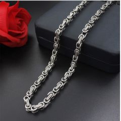 (Wholesale)316 Stainless Steel 7.0mm Chain Necklace - SJ96