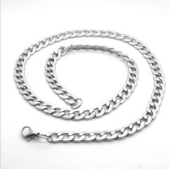 (Wholesale)316 Stainless Steel 7.0mm Chain Necklace - SJ95