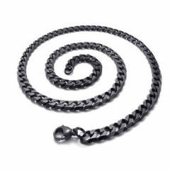 (Wholesale)316 Stainless Steel 8.0mm Chain Necklace - SJ101