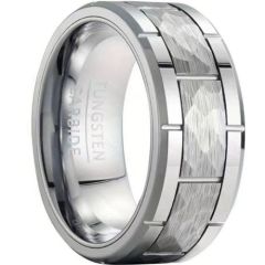 (Wholesale)Tungsten Carbide Tire Tread Ring-9738