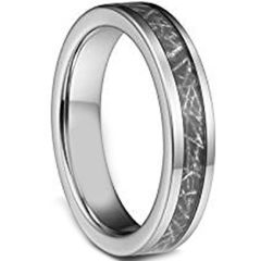 (Wholesale)Tungsten Carbide Imitate Meteorite Ring-1206AA