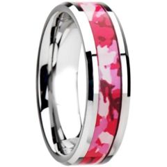 (Wholesale)Tungsten Carbide Camo Ring - TG2613