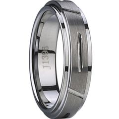 (Wholesale)Tungsten Carbide Step Edge Ring - TG274