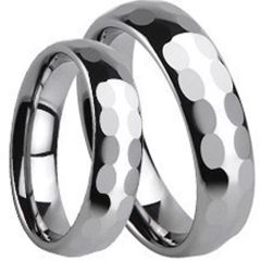 (Wholesale)Tungsten Carbide Faceted Ring - TG282
