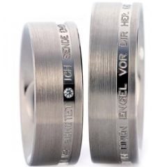 (Wholesale)Tungsten Carbide Ring With Custom Engraving - TG2879