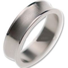 (Wholesale)Tungsten Carbide Concave Ring - TG2880