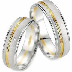 (Wholesale)Tungsten Carbide Offset Groove Ring - TG3122