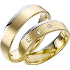 (Wholesale)Tungsten Carbide Offset Groove Ring - TG3145