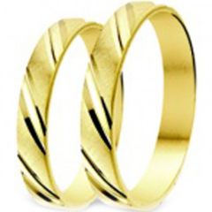 (Wholesale)Tungsten Carbide Diagonal Groove Ring - TG3146