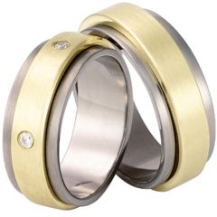 (Wholesale)Tungsten Carbide Step Edges Ring - TG3157