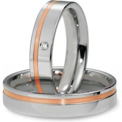 (Wholesale)Tungsten Carbide Offset Groove Ring - TG3330