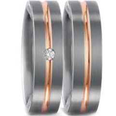 (Wholesale)Tungsten Carbide Center Groove Ring - TG3378