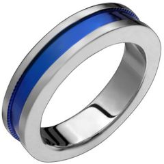 (Wholesale)Tungsten Carbide Center Groove Ring - TG3415