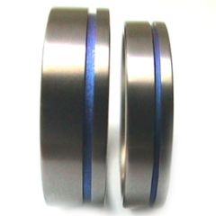 (Wholesale)Tungsten Carbide Offset Groove Ring - TG3430